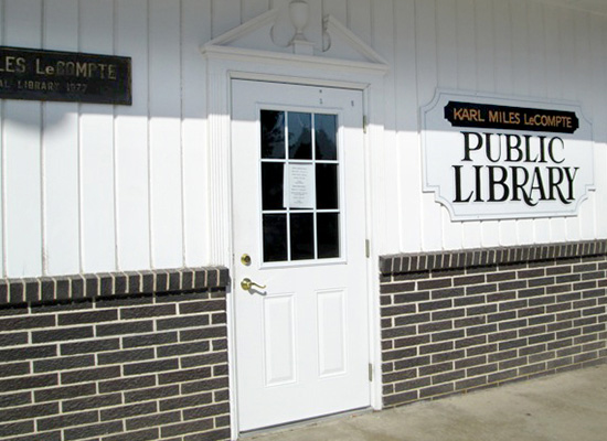 image of outside library building